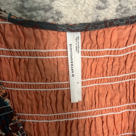 Bohemian Patchwork Anthropologie Peregrine Dress - Picture 7 of 8